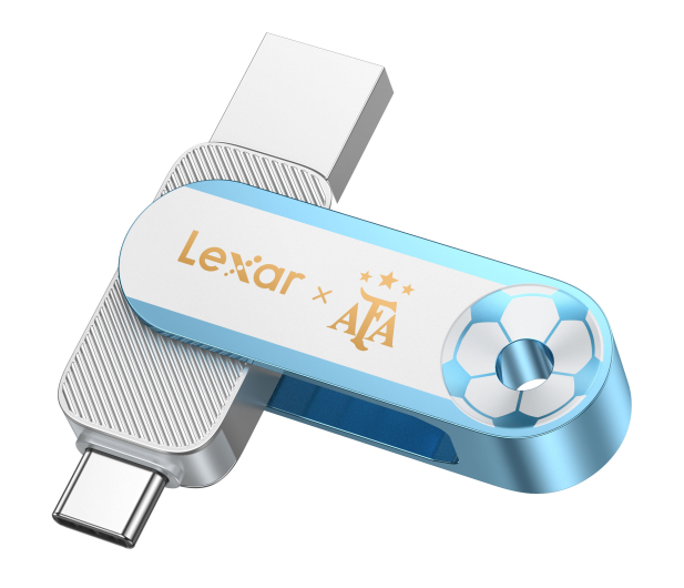 Lexar 128GB D500 AFA JumpDrive Dual USB-C/A USB 3.2 400/360MB/s - 1530341 - zdjęcie